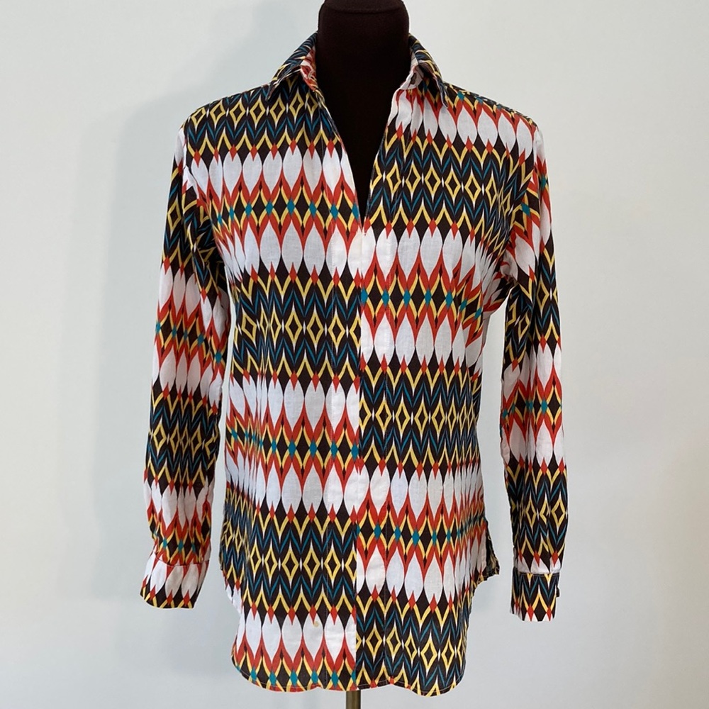 Seaplane blouse made in USA XS
